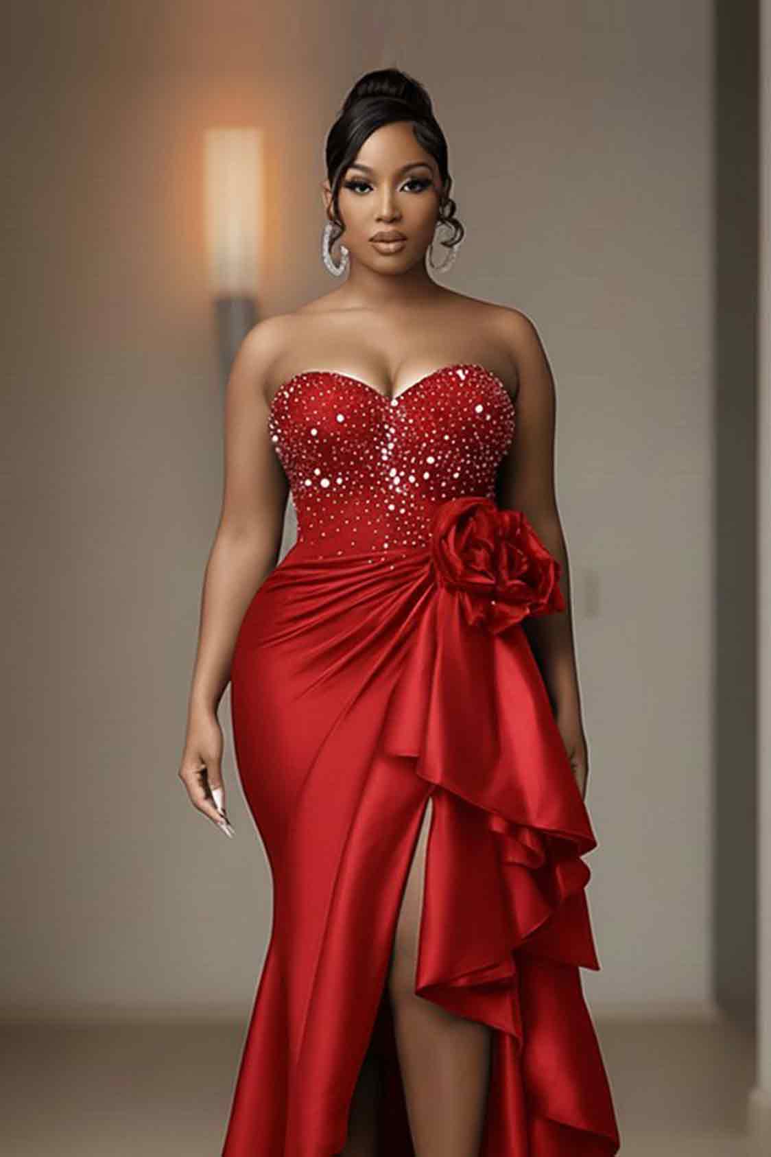 Waistband Detailed Tailored Short In Multi