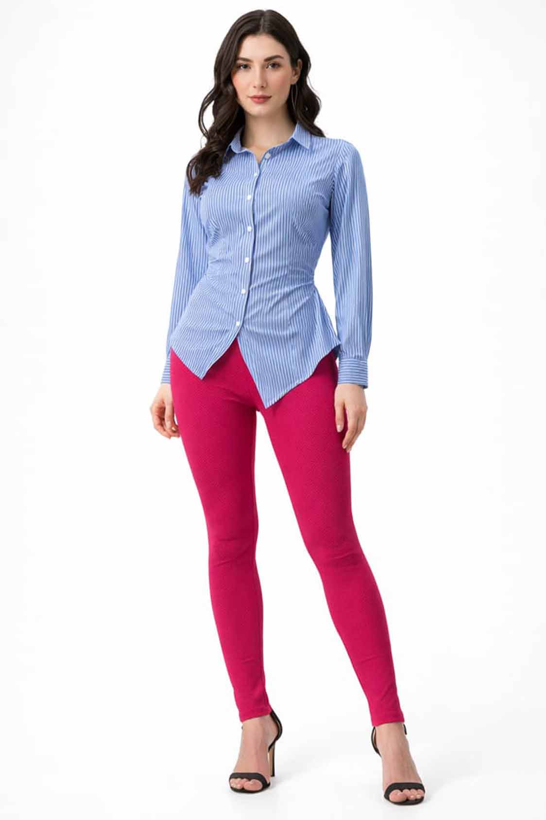 Women's High-Waisted Stretch Pants