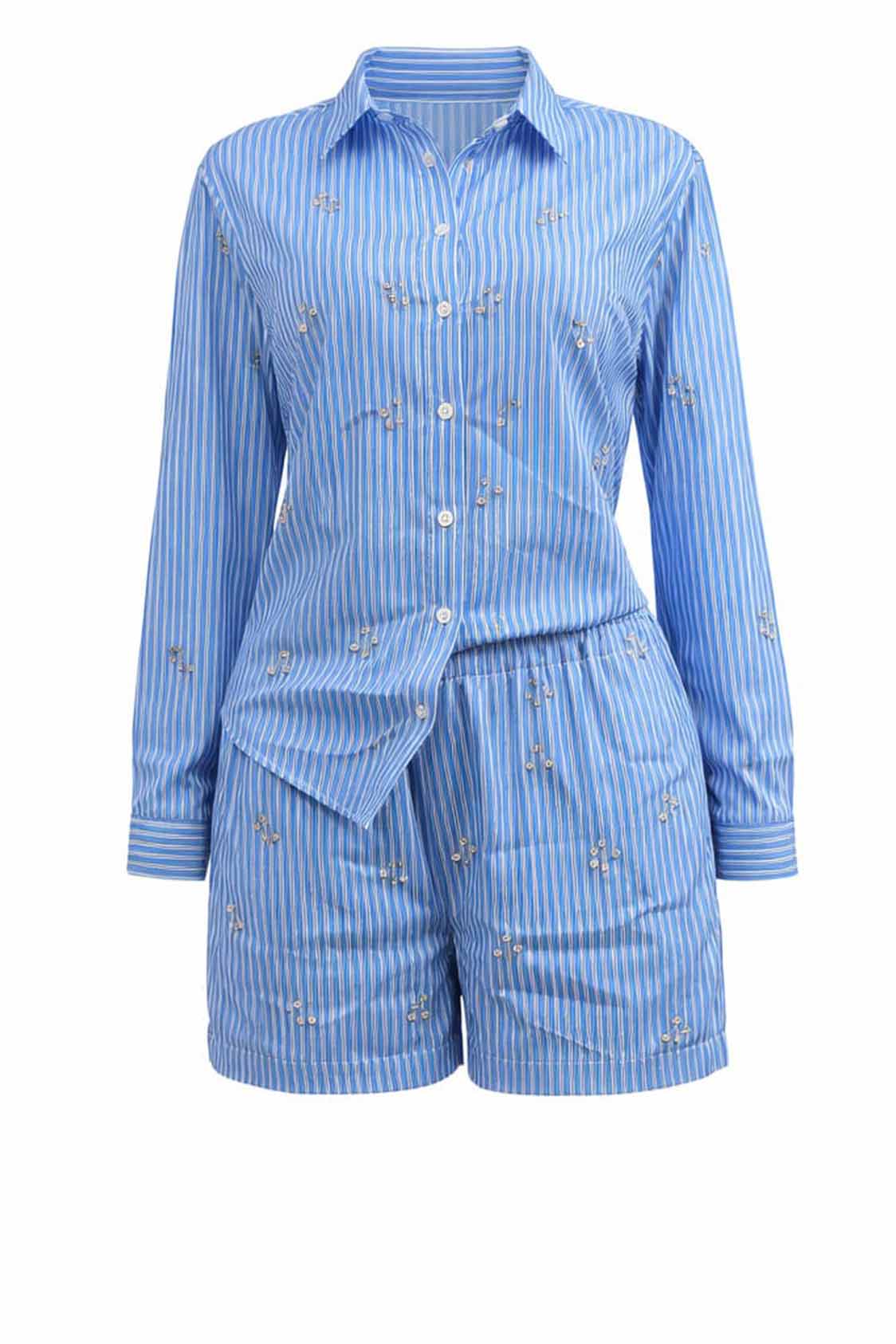 Luxury cotton 2pcs stripe - Image 2