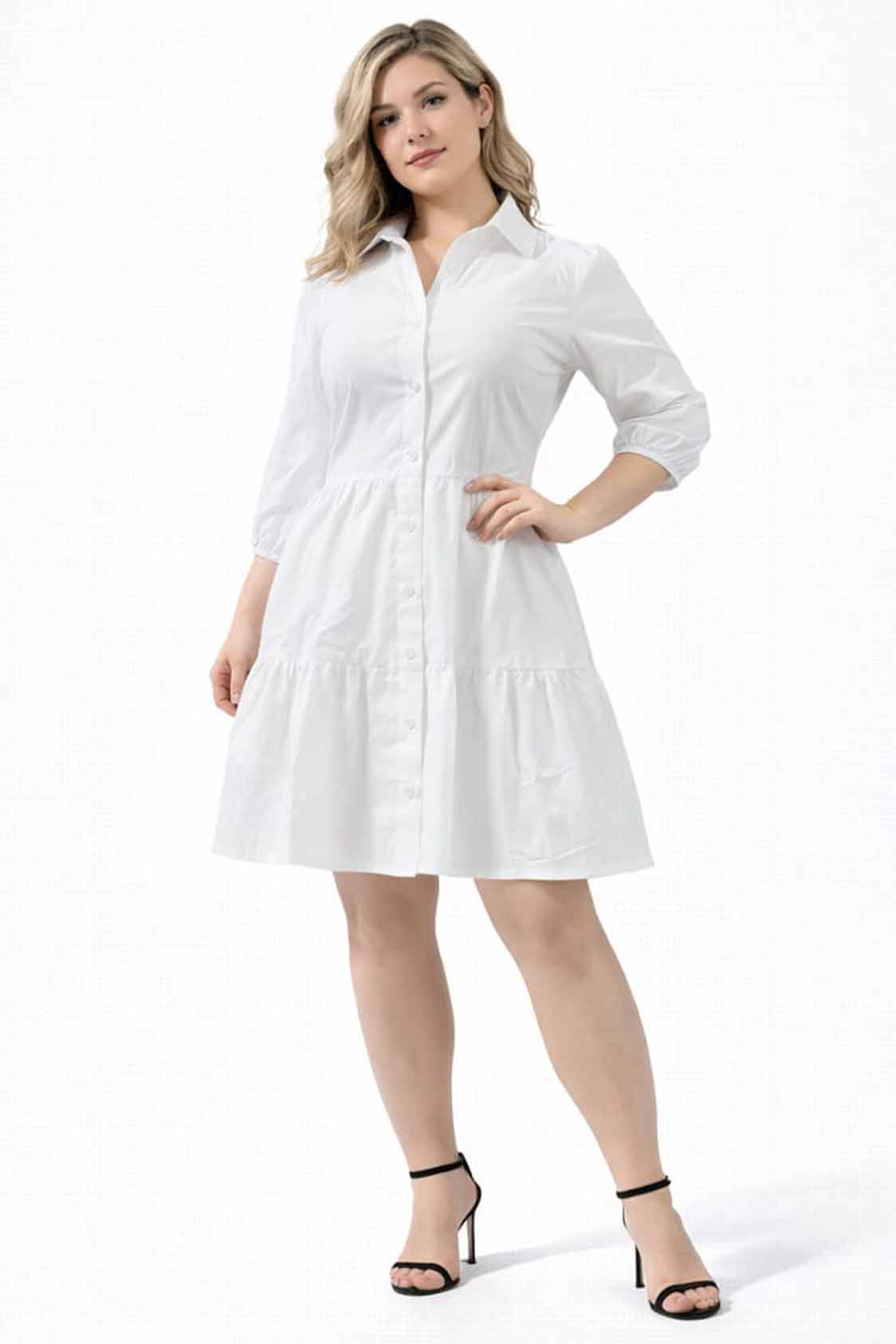 Luxury shirt gown