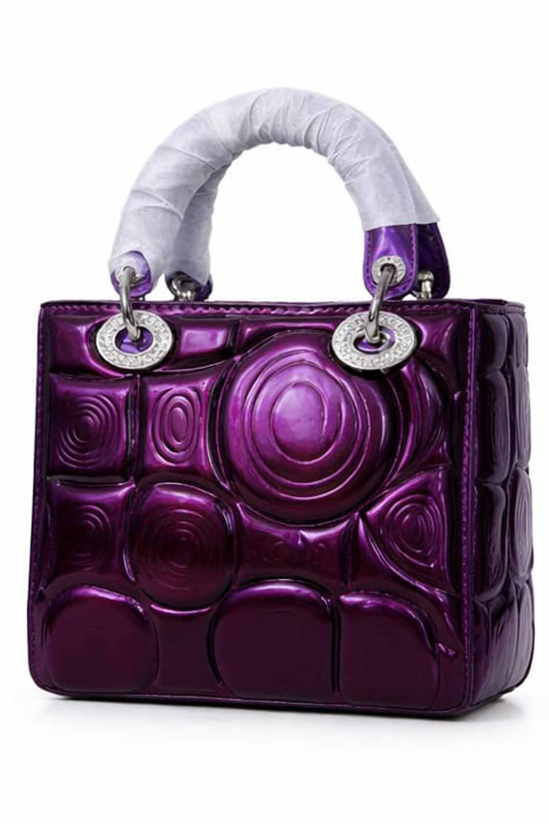 Purple Stylish Women's Elegant Handbag