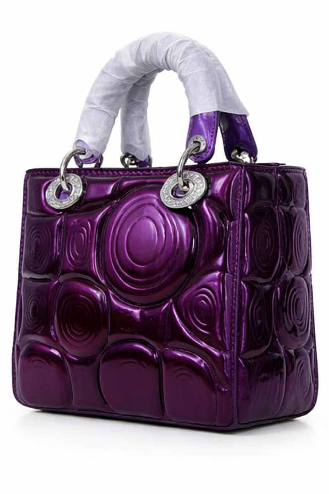 Purple Stylish Women's Elegant Handbag - Image 2