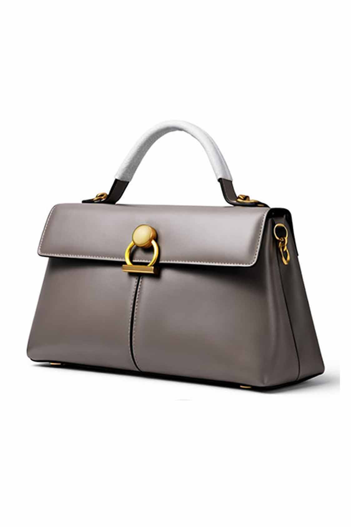 Rocker shoulder bag with  flaps s - Image 2